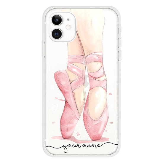 Standing on Toes Handwritten Phone Case