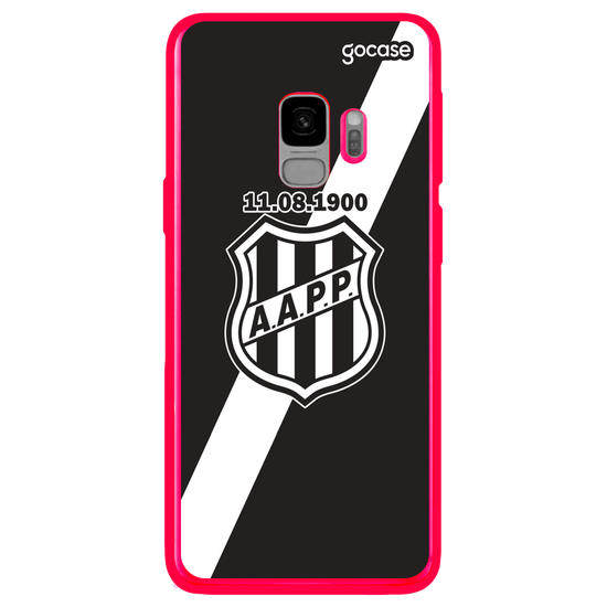 Capinha para celular Ponte Preta - Listra Branca