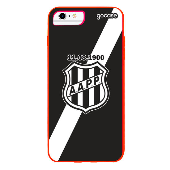 Capinha para celular Ponte Preta - Listra Branca