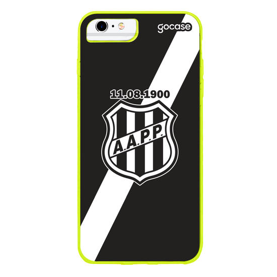 Capinha para celular Ponte Preta - Listra Branca