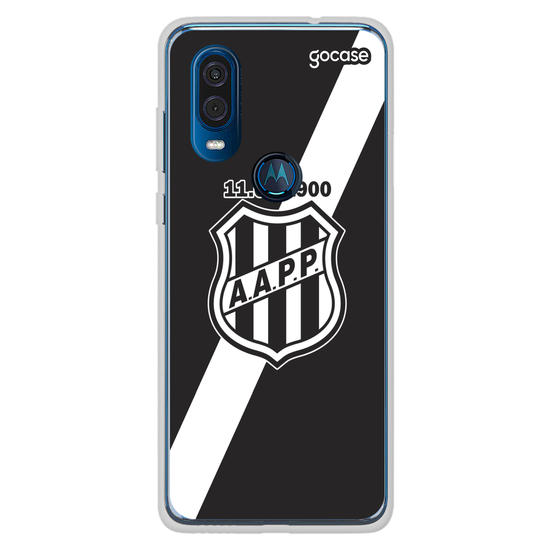 Capinha para celular Ponte Preta - Listra Branca