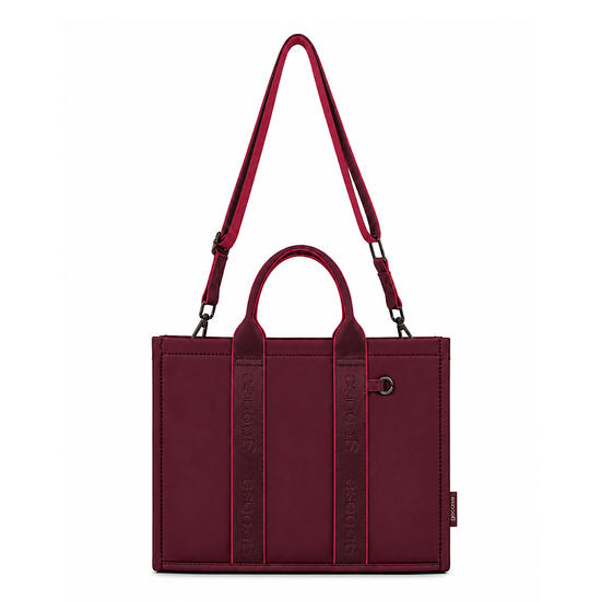  Tote Pop Média - Vinho + Rosa