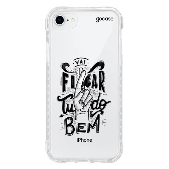Capinha para celular Positividade Sempre