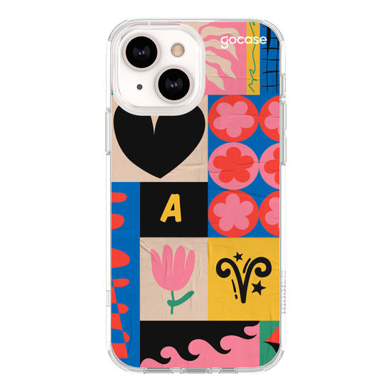Colorful poster Phone Case