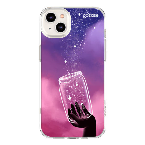 Capinha para celular Potinho de Estrelas