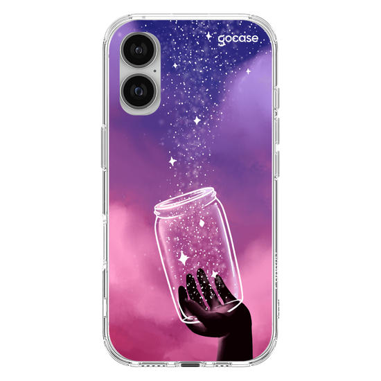 Capinha para celular Potinho de Estrelas