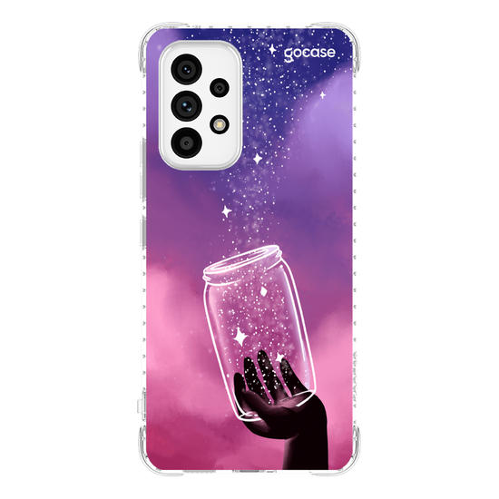 Capinha para celular Potinho de Estrelas