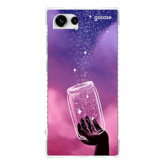 Capinha para celular Potinho de Estrelas