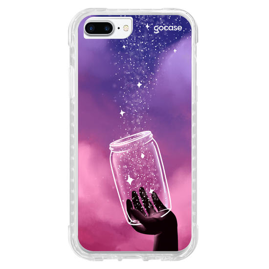 Capinha para celular Potinho de Estrelas