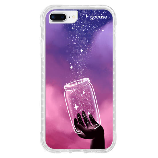 Capinha para celular Potinho de Estrelas