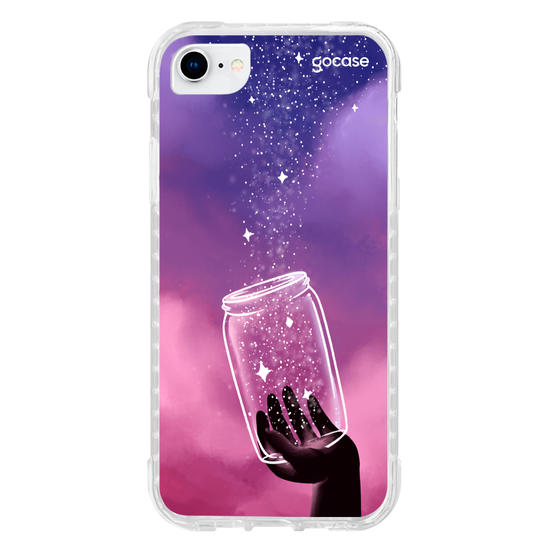 Capinha para celular Potinho de Estrelas