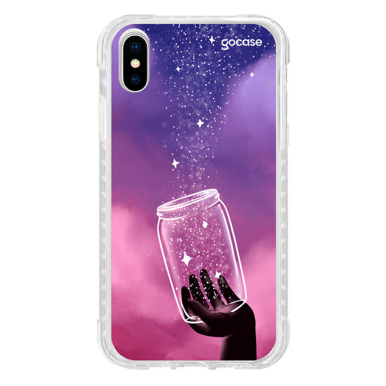 Capinha para celular Potinho de Estrelas