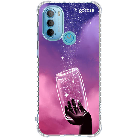 Capinha para celular Potinho de Estrelas
