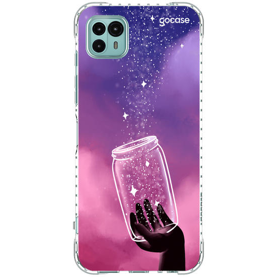 Capinha para celular Potinho de Estrelas