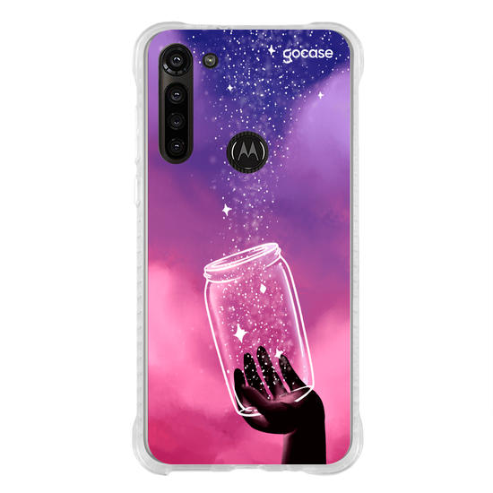 Capinha para celular Potinho de Estrelas
