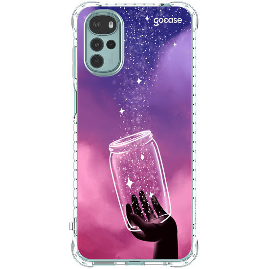 Capinha para celular Potinho de Estrelas