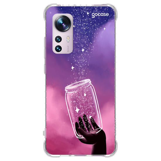Capinha para celular Potinho de Estrelas