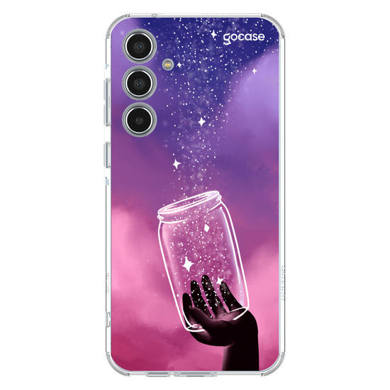 Capinha para celular Potinho de Estrelas