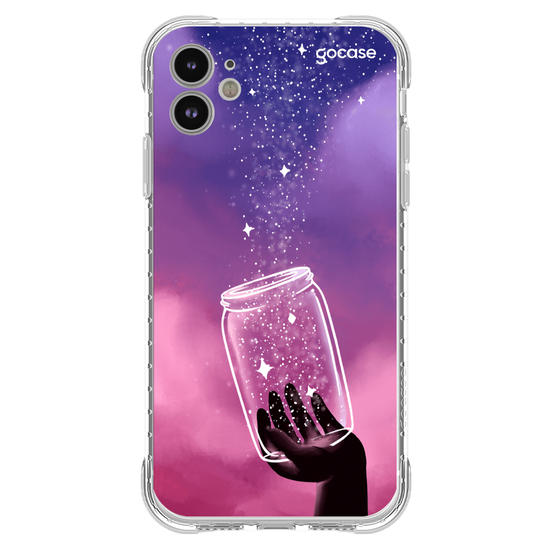 Capinha para celular Potinho de Estrelas