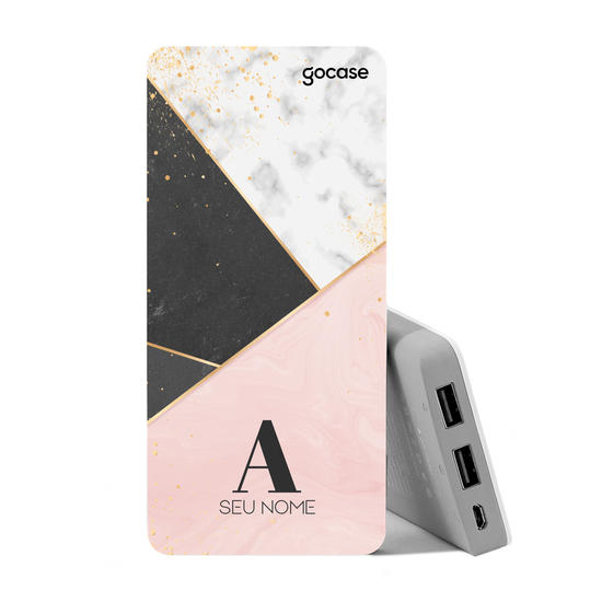 Carregador Portátil Power Bank (10000mAh) - Tricolor Soft