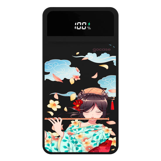  Carregador Portátil Turbo 10000mah Preto - Geisha Cartoon
