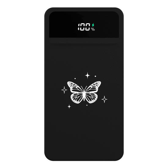  Carregador Portátil Turbo 10000mah Preto - Minimal Bug Black