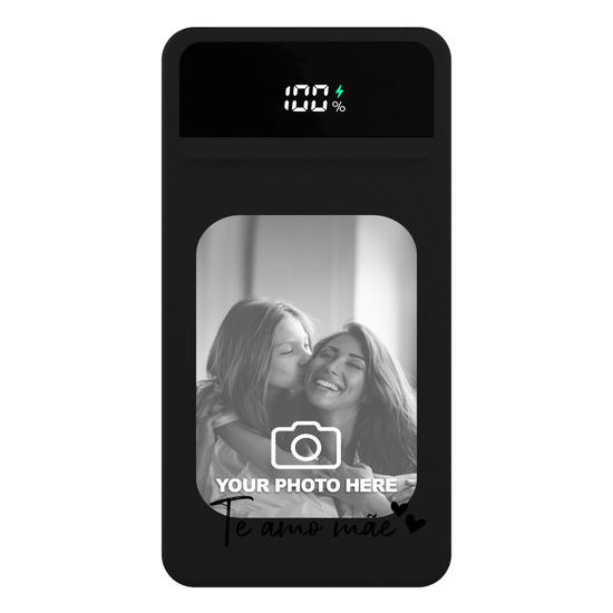  Carregador Portátil Turbo 10000mah Preto - Picture Minha Mãe