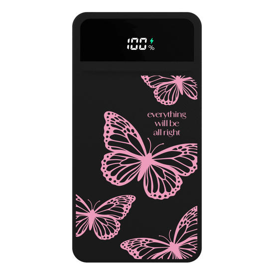  Carregador Portátil Turbo 10000mah Preto - Everything Will Be Alright