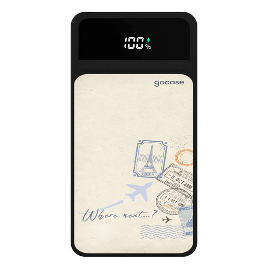  Carregador Portátil Turbo 10000mah Preto - Pra Onde Agora?