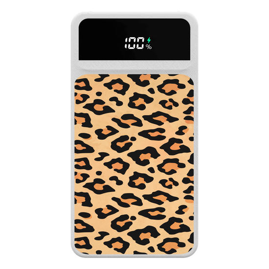 Carregador Portátil Turbo 10000mah -  Animal Print - Onça