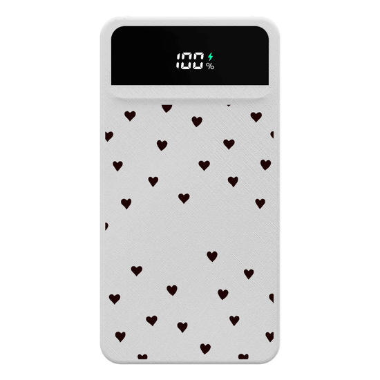 Carregador Portátil Turbo 10000mah -  Black Hearts