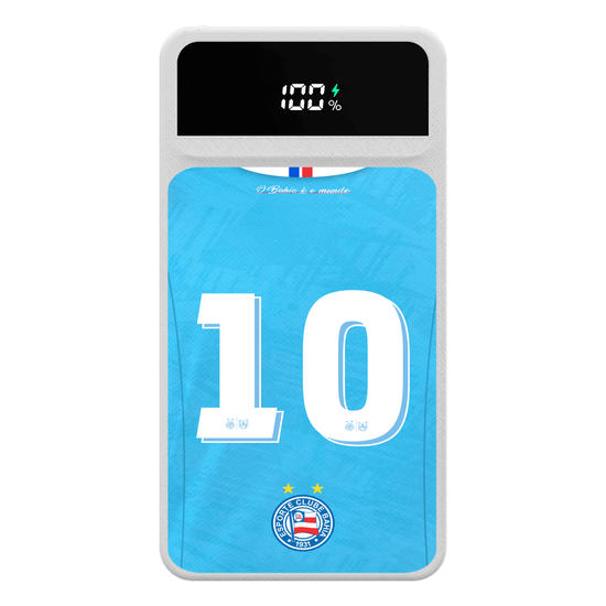 Carregador Portátil Turbo 10000mah - Bahia - Uniforme 3 2023 Personalizado