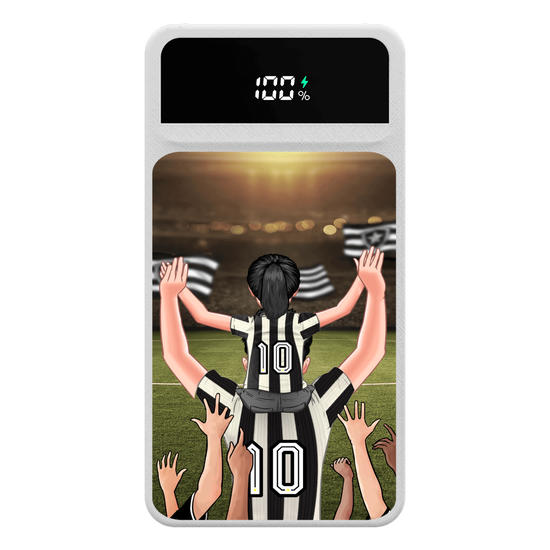 Carregador Portátil Turbo 10000mah - Botafogo - Pai Torcedor
