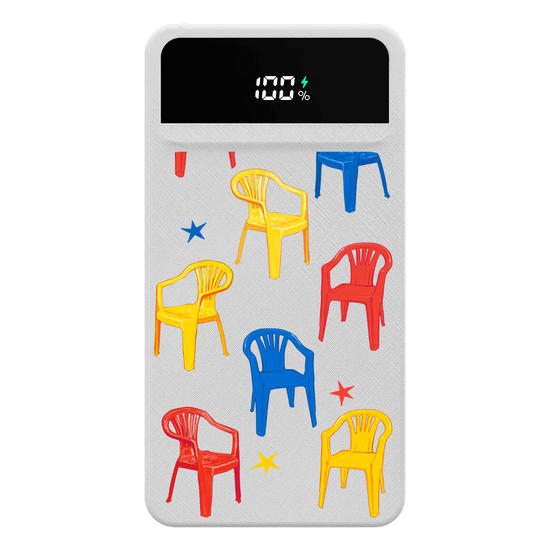 Carregador Portátil Turbo 10000mah - Cadeira de Bar