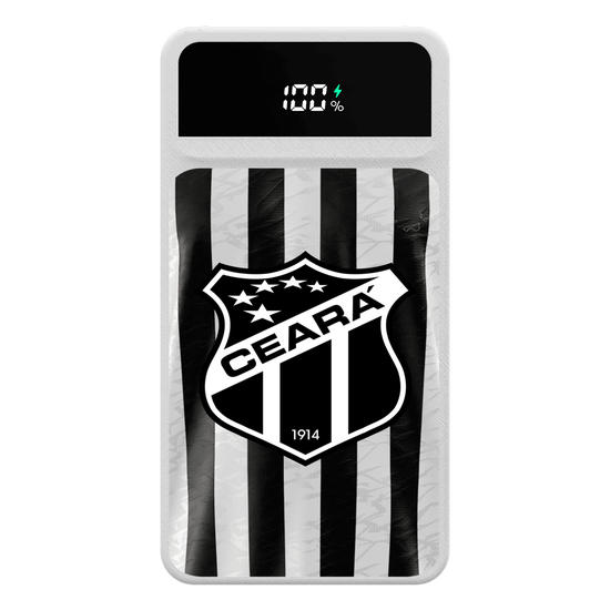 Carregador Portátil Turbo 10000mah - Ceará - Uniforme 1 2023 Escudo