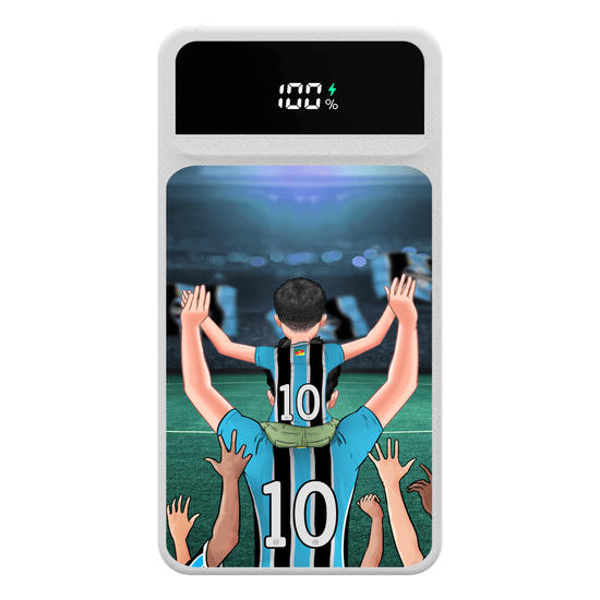 Carregador Portátil Turbo 10000mah - Grêmio - Pai Tricolor
