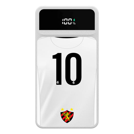 Carregador Portátil Turbo 10000mah - Sport Recife - Uniforme 2 2023 Personalizado