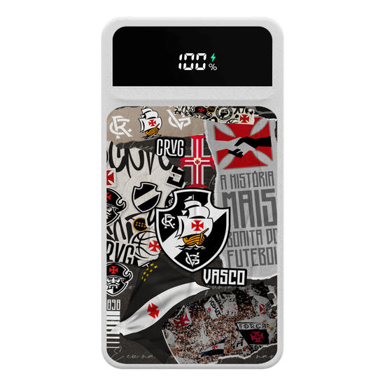 Carregador Portátil Turbo 10000mah - Vasco - Colagem