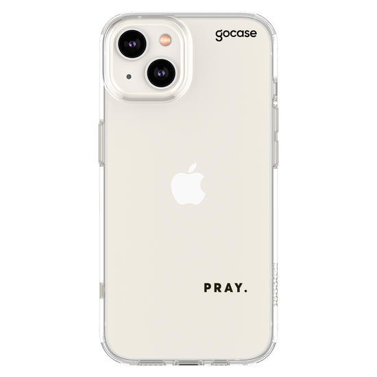 Capinha para celular  Pray Minimalist