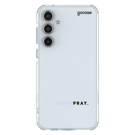 Capinha para celular  Pray Minimalist