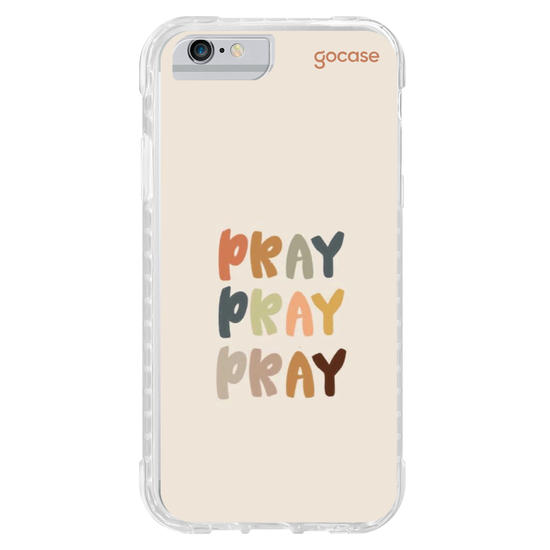 Capinha para celular Pray Pray Pray
