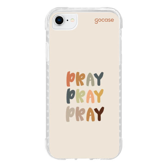 Capinha para celular Pray Pray Pray