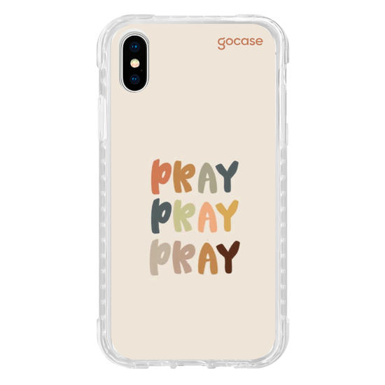 Capinha para celular Pray Pray Pray