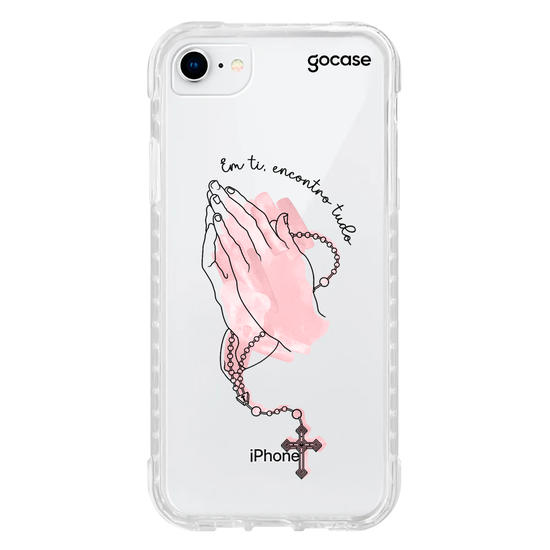 Capinha para celular  Praying Hands Color