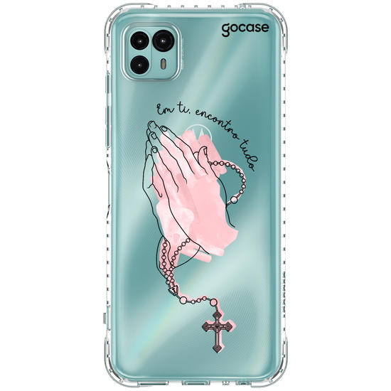 Capinha para celular  Praying Hands Color
