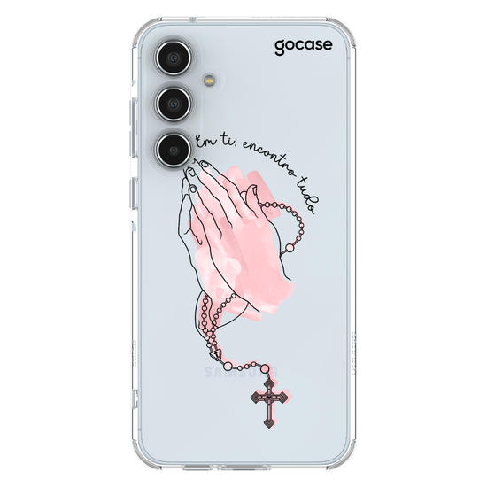 Capinha para celular  Praying Hands Color