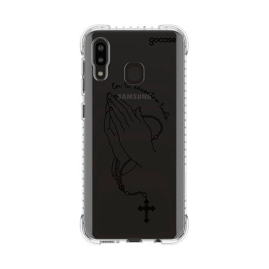 Capinha para celular  Praying Hands Lineart