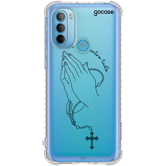 Capinha para celular  Praying Hands Lineart