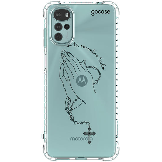 Capinha para celular  Praying Hands Lineart