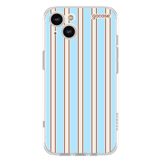  Preppy Blue Stripes